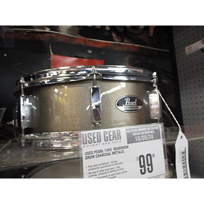 Pearl Used Pearl 14X5  Roadshow Drum Charcoal Metalic