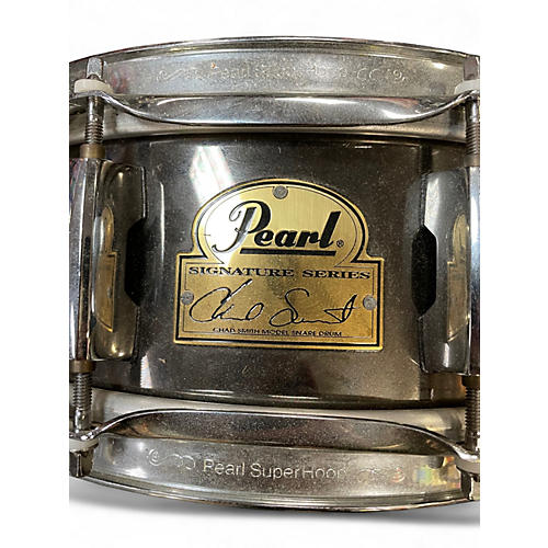 Used Pearl 14X5.5 Chad Smith Snare Chrome Drum Chrome 211