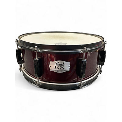 Used Pearl 14X5.5 Export Snare Wine Red Drum