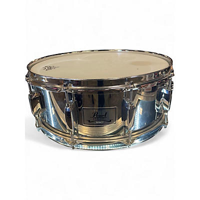 Used Pearl 14X5.5 Modern Utility Steel Snare Chrome Drum
