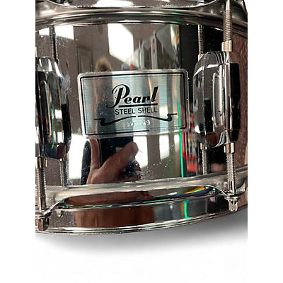 Used Pearl 14X5.5 Modern Utility Steel Snare Chrome Drum