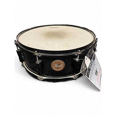 Used Pearl 14X5.5 SST Limited Edition Snare Black Drum