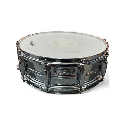 Used Pearl 14X5.5 Sensitone Snare Chrome Drum