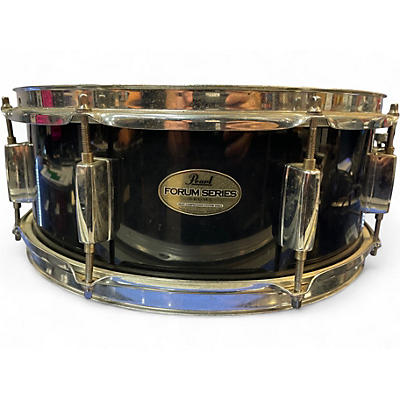 Used Pearl 14X6 Forum Series Snare Black Drum