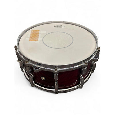 Used Pearl 14X6 MASTERS CUSTOM Maroon Drum