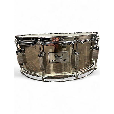 Used Pearl 14X6 STEEL SHELL Chrome Drum