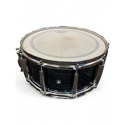 Used Pearl 14X6 Session Studio Classic Snare Black Drum