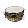 Used Pearl 14X6.5 B-914D Free-Floating Brass Brass Drum Brass 213