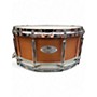 Used Pearl 14X6.5 Free Floating Snare Natural Drum Natural 213