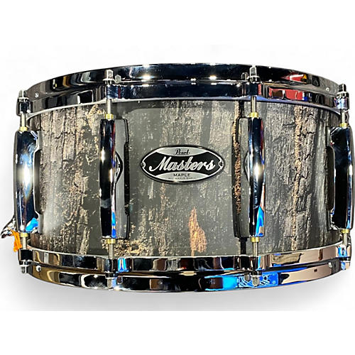 Used Pearl 14X6.5 Masters Premium Snare Satin Charred Oak Drum Satin Charred Oak 213