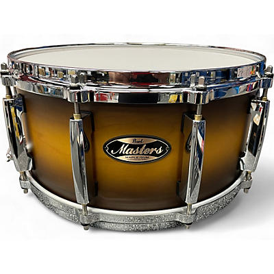 Used Pearl 14X6.5 Masters matte olive burst Drum