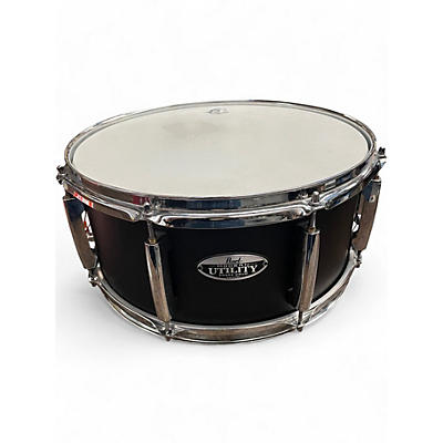 Used Pearl 14X6.5 Modern Utility Maple Snare Black Drum