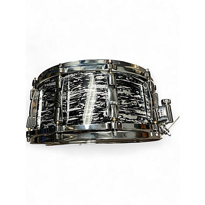 Used Pearl 14X6.5 Reference Pure Snare Black Oyster Glitter Drum