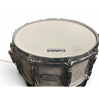 Used Pearl 14X6.5 Reference Pure Snare Pearl White Drum