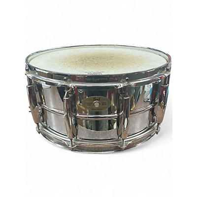 Used Pearl 14X6.5 Sensitone Snare Chrome Drum