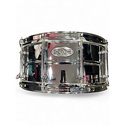 Used Pearl 14X6.5 Sensitone Snare Chrome Drum