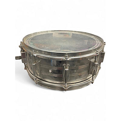 Used Pearl 14X6.5 Snare Chrome Silver Drum