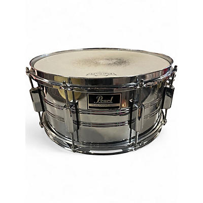 Used Pearl 14X6.5 export series snare Steel Drum