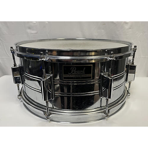 Pearl Used Pearl 14X7 Export Series Snare Drum STEEL STEEL 214