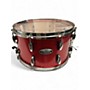 Used Pearl 14X8 Modern Utility Maple Snare RED SPARKLE Drum RED SPARKLE 216