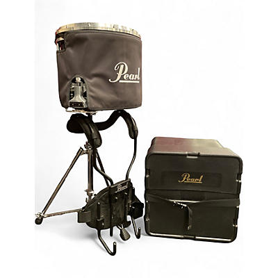 Used Pearl 14in CHAMPIONSHIP MAPLE SERIES MARCHINING SNARE BLACK Drum