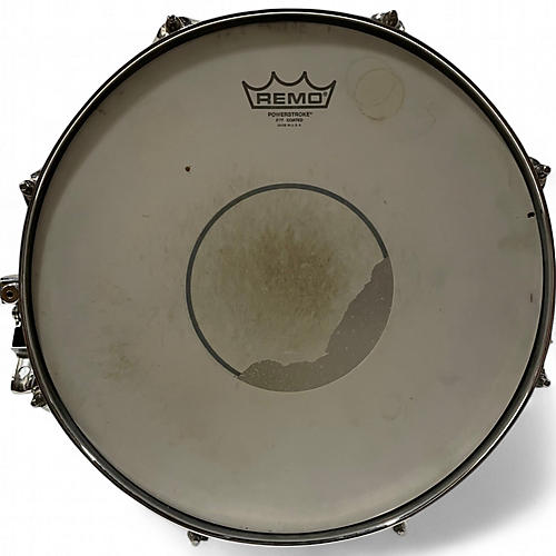 Used Pearl 14in CUSTOM ALLOY STEEL Drum STEEL 33