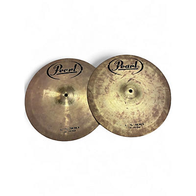 Used Pearl 14in CX300 Hi Hat Pair Cymbal