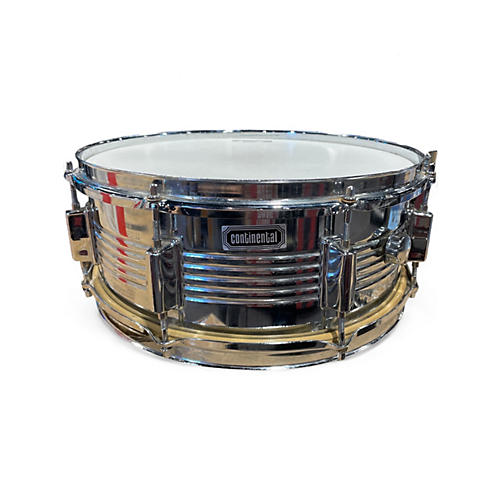 Used Pearl 14in Continental Snare Chrome Drum Chrome 33
