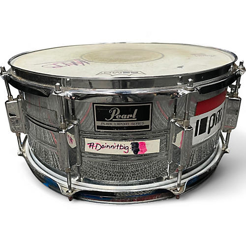 Used Pearl 14in Export Series 6x14 Chrome Drum Chrome 33