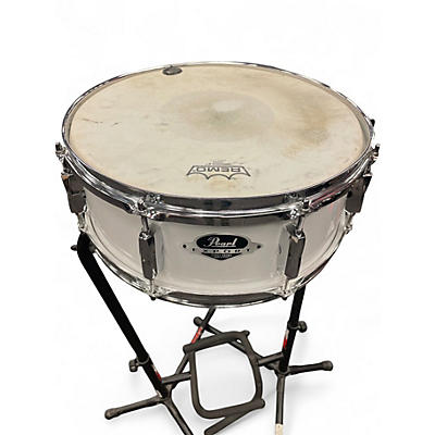 Used Pearl 14in Export Snare Pearl White Drum
