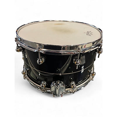 Used Pearl 14in HYBRID EXOTIC SNARE Black Drum