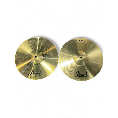 Used Pearl 14in Hi-Hat Pair Cymbal