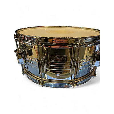 Used Pearl 14in Jupiter Chrome over brass Silver Drum