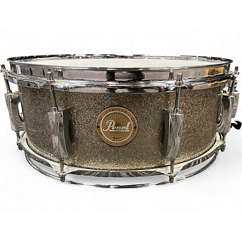 Used Pearl 14in LIMITED EDITION Silver Sparkle Drum Silver Sparkle 33