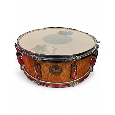 Used Pearl 14in Limited Artisan II Snare Natural Drum