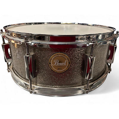 Used Pearl 14in Limited Edition SST Snare Silver Sparkle Drum