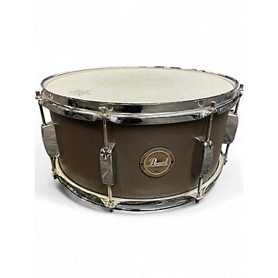 Used Pearl 14in Limited Edition Snare Metallic Gray Drum