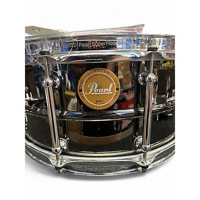 Used Pearl 14in Limited edition black nickel Drum