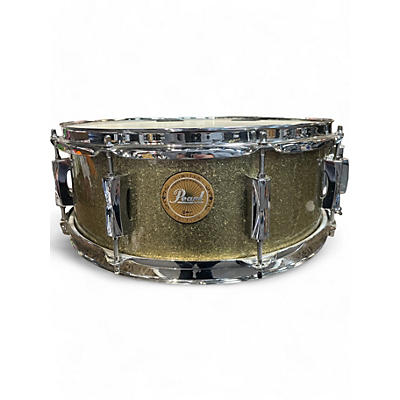 Used Pearl 14in Limited edition snare Silver Sparkle Drum