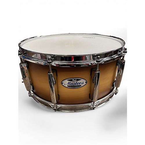 Used Pearl 14in MASTERS MAPLE COMPLETE SATIN NATURAL Drum SATIN NATURAL 33
