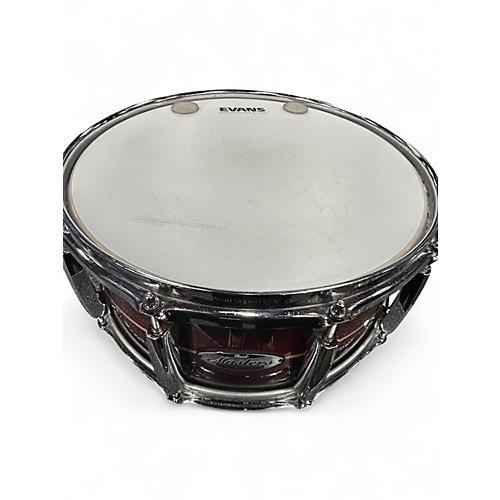 Used Pearl 14in Masters Complete Snare Satin Red Drum Satin Red 33