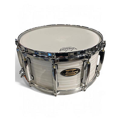 Used Pearl 14in Masters Maple/Gum White Swirl Drum