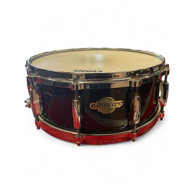 Used Pearl 14in Masters Snare Black Drum