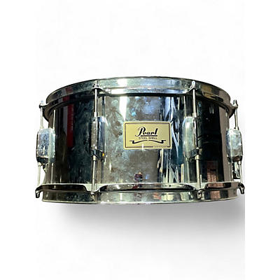 Used Pearl 14in PEARL STEEL SHELL STEEL Drum