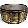 Used Pearl 14in SENSITONE BRASS SNARE BRASS Drum BRASS 33
