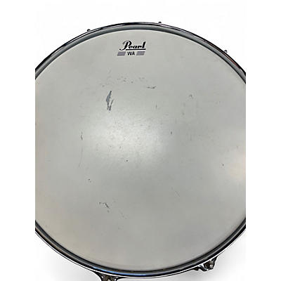Used Pearl 14in SS snare Metallic Gray Drum