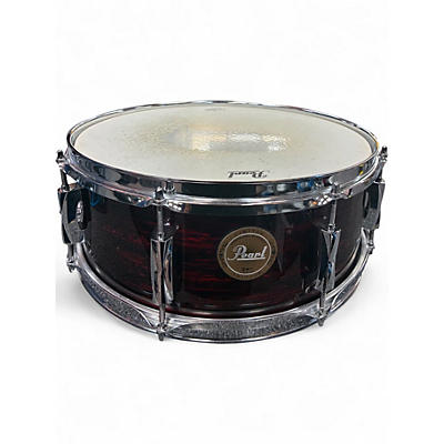 Used Pearl 14in SST LIMITED EDITION SNARE STRATA RED Drum