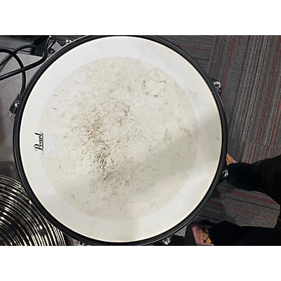 Used Pearl 14in SST SILVER GREEN Drum