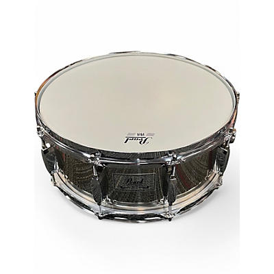 Used Pearl 14in STEEL SERIES Natural Drum