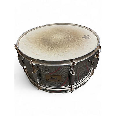 Used Pearl 14in STEEL SHELL SNARE CHROME Drum